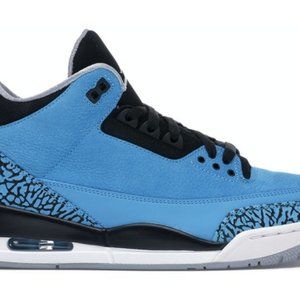 Like New Jordan 3 Retro Powder Blue